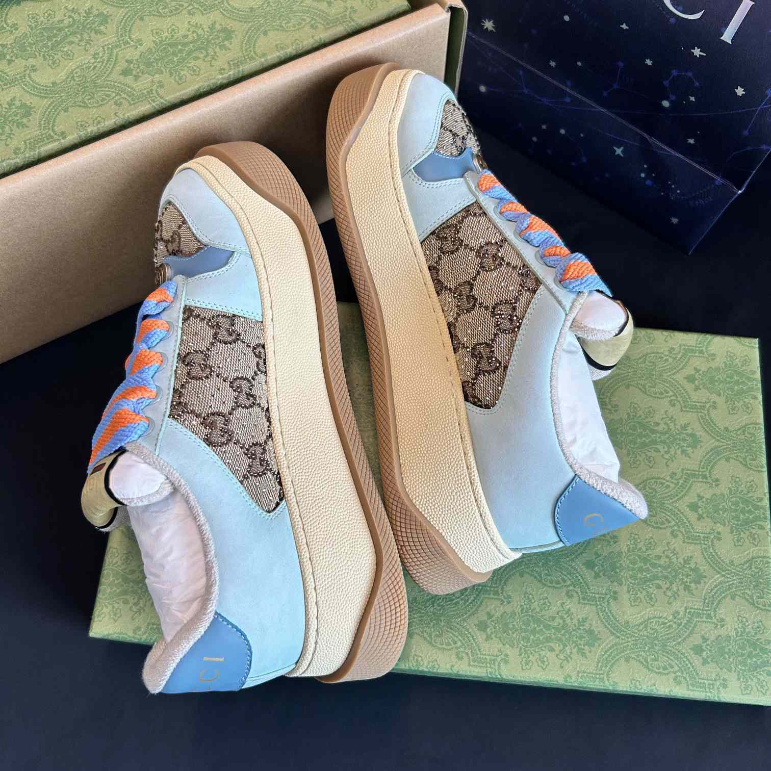 Gucci Women's Screener Sneaker - PerfectKickZ