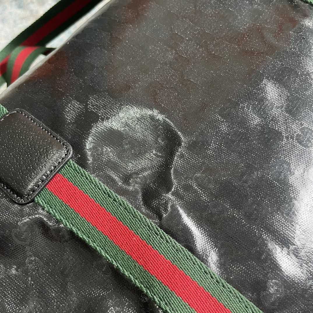 Gucci Maxi Duffle Bag With Web(45.5x 29x 27cm) - PerfectKickZ