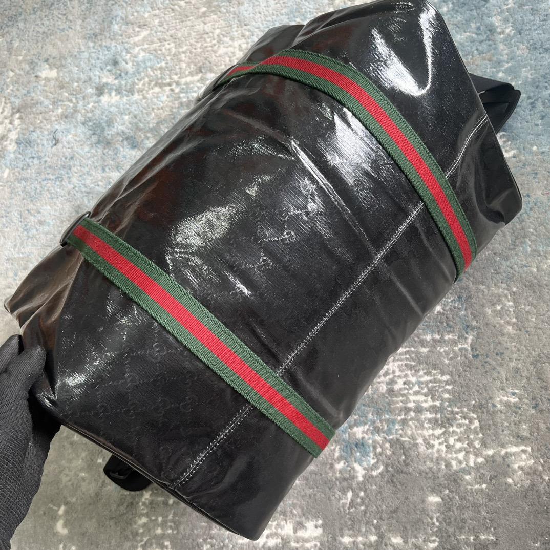 Gucci Maxi Duffle Bag With Web(45.5x 29x 27cm) - PerfectKickZ