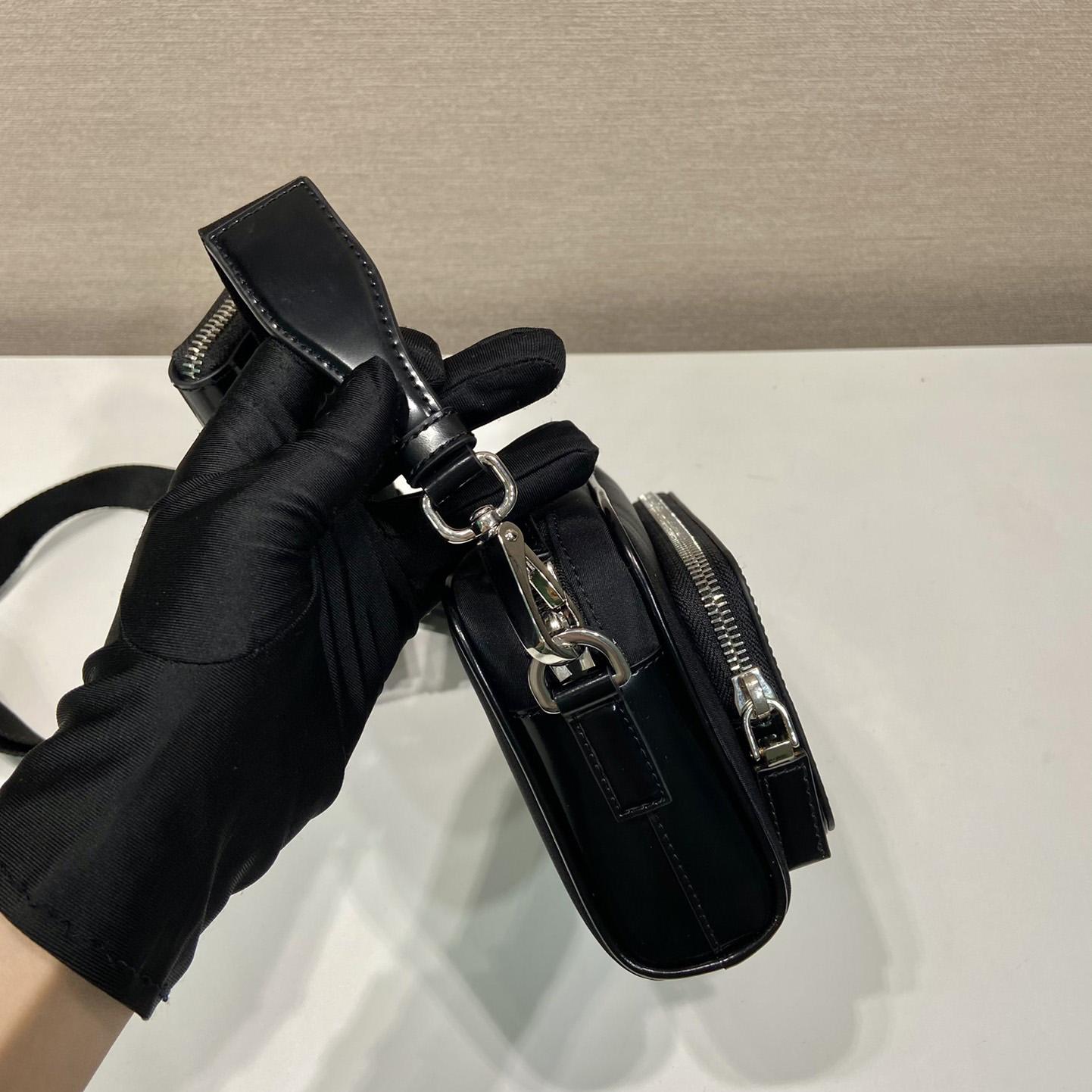 Prada Re-Nylon And Brushed Leather Shoulder Bag - PerfectKickZ