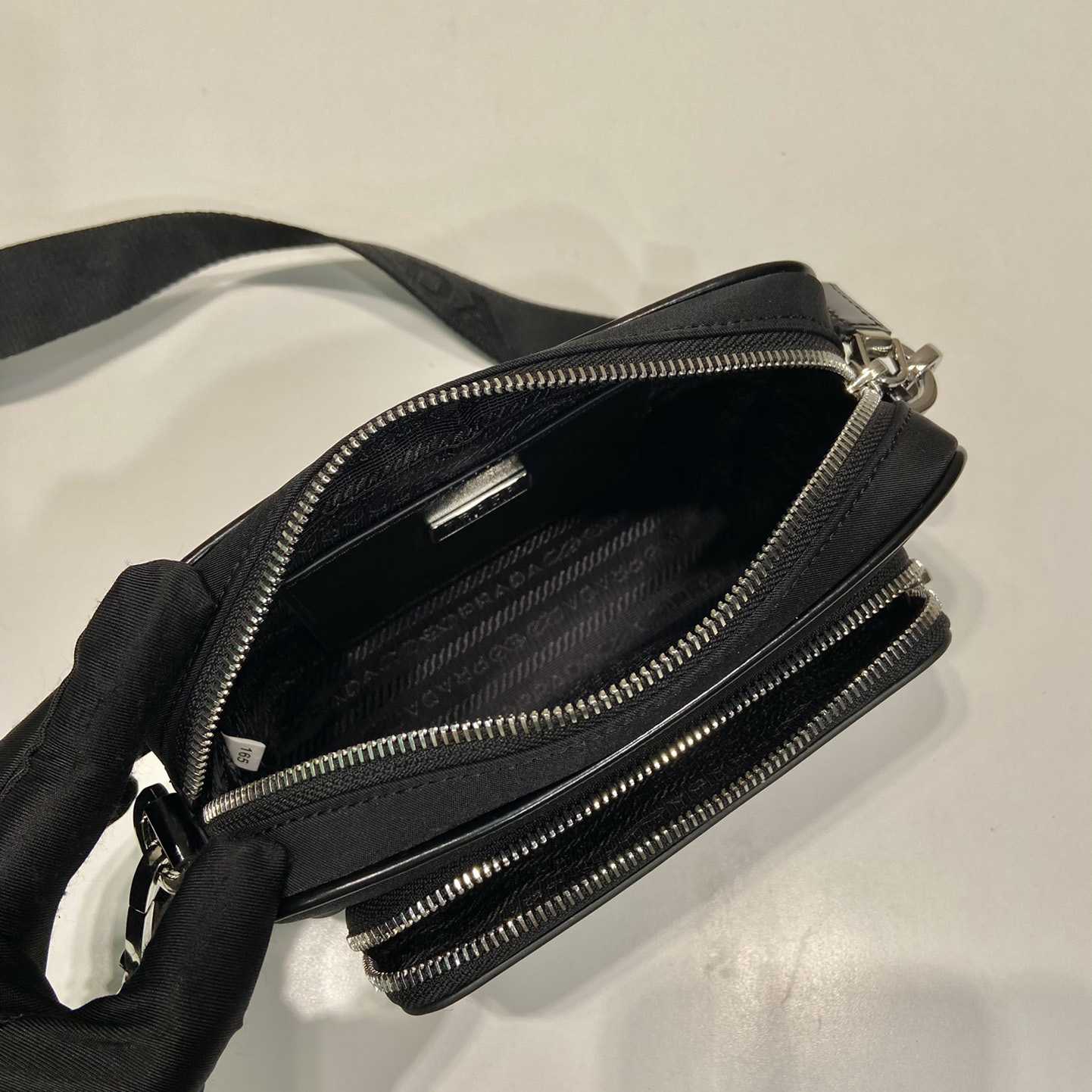 Prada Re-Nylon And Brushed Leather Shoulder Bag - PerfectKickZ