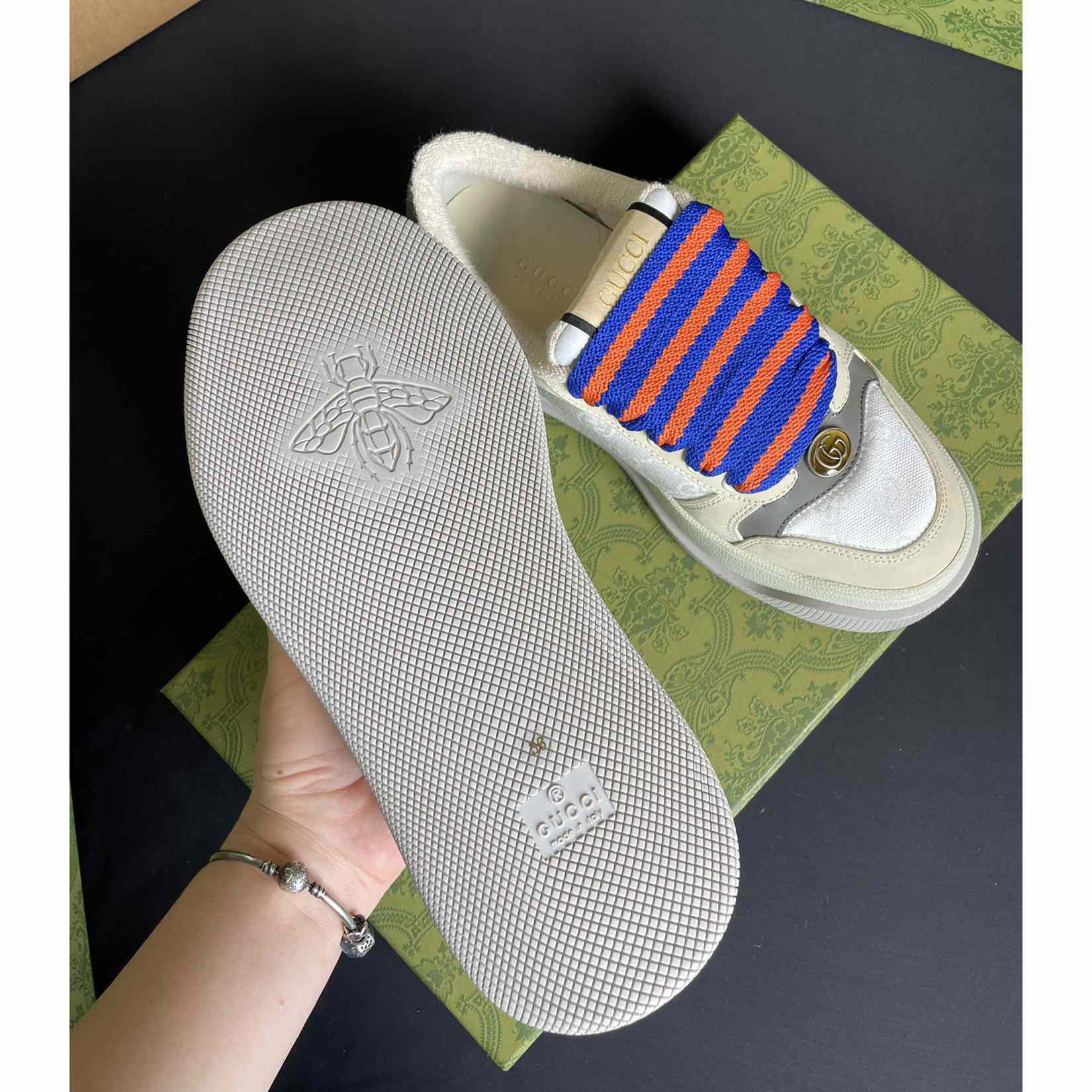 Gucci Men's Screener GG Sneaker  - PerfectKickZ