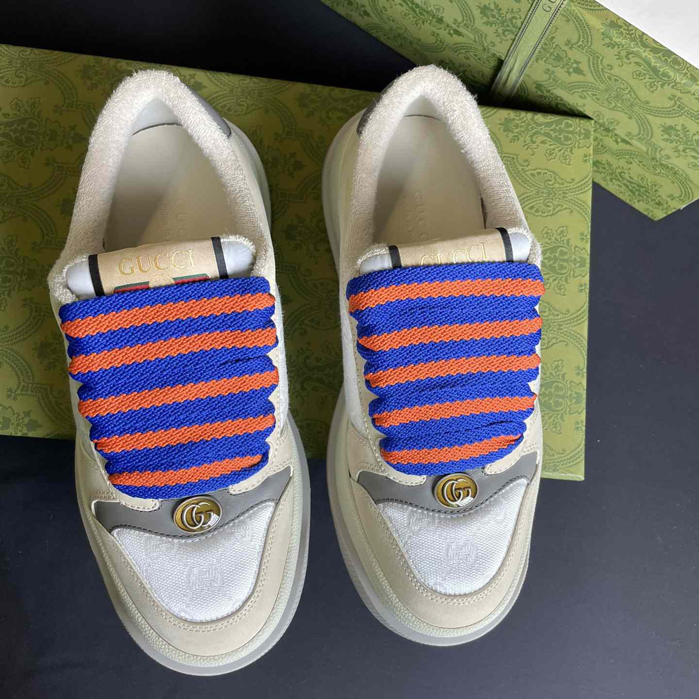 Gucci Men's Screener GG Sneaker  - PerfectKickZ