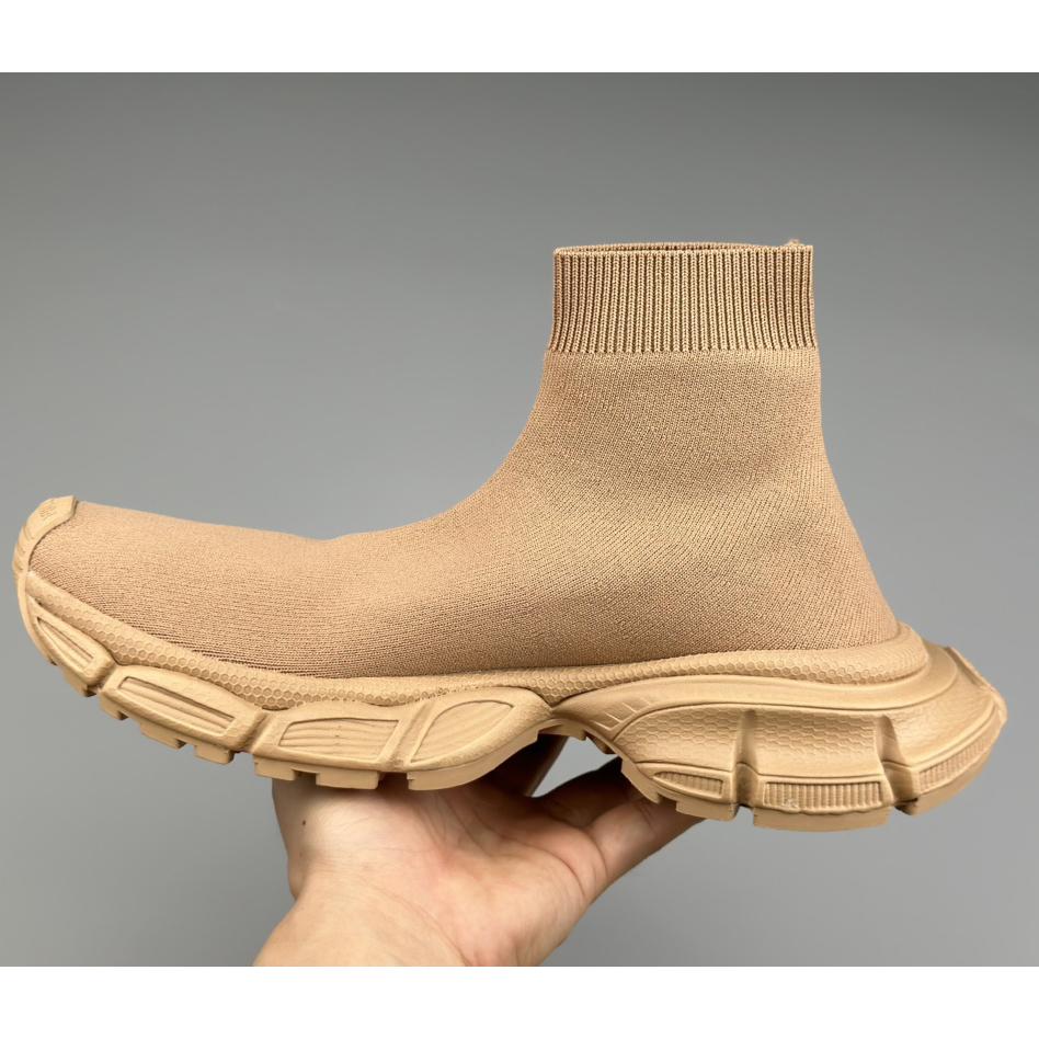 Balenciaga 3XL Sock Recycled Knit Sneaker In Beige  - PerfectKickZ