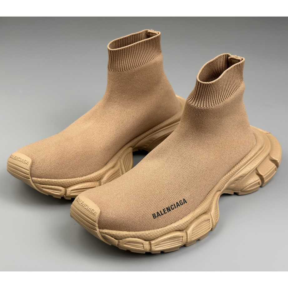 Balenciaga 3XL Sock Recycled Knit Sneaker In Beige  - PerfectKickZ