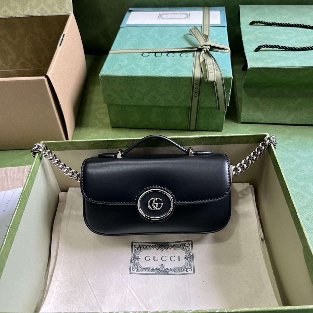 Gucci Petite GG Super Mini Bag (10x 18.5x 4cm) - PerfectKickZ