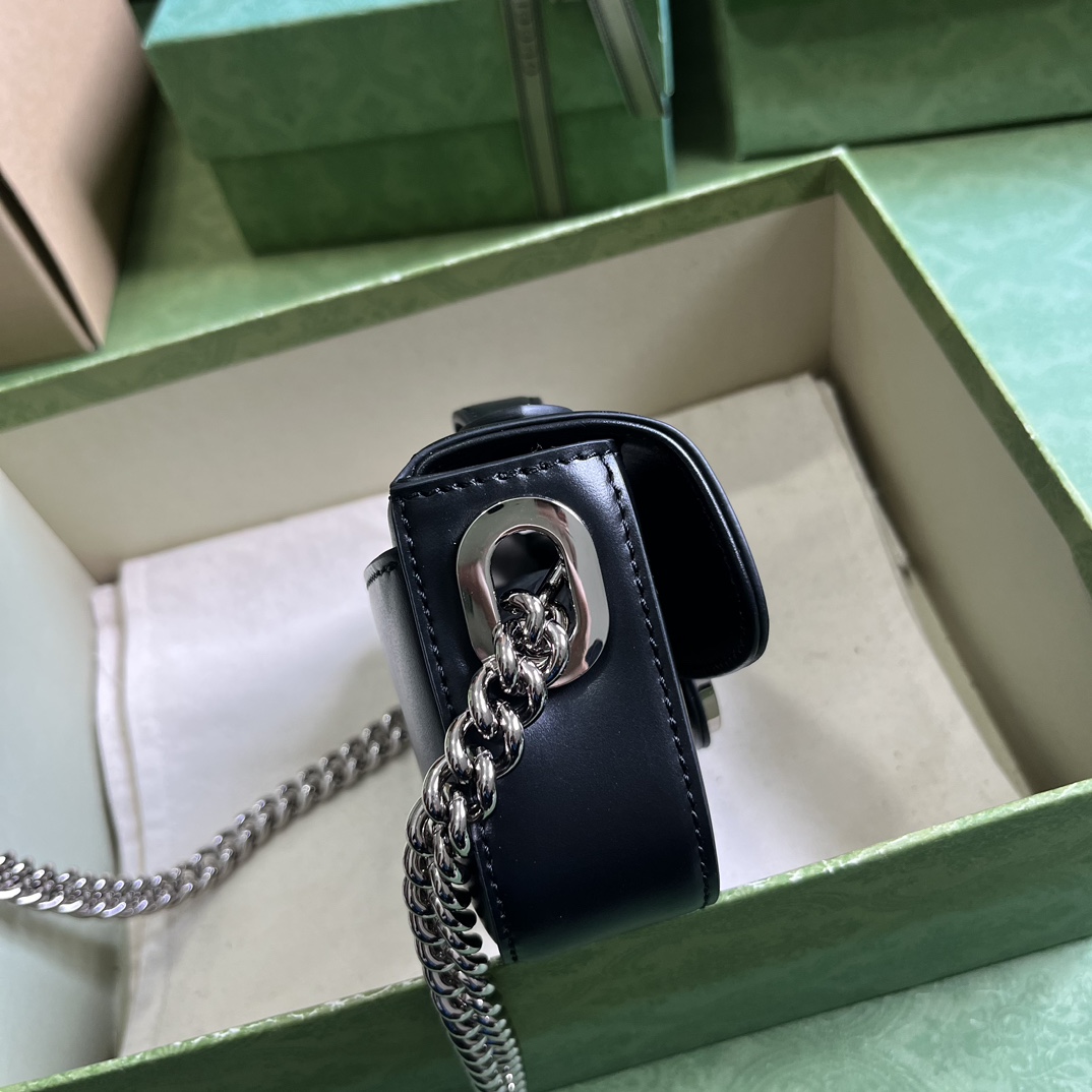Gucci Petite GG Super Mini Bag (10x 18.5x 4cm) - PerfectKickZ