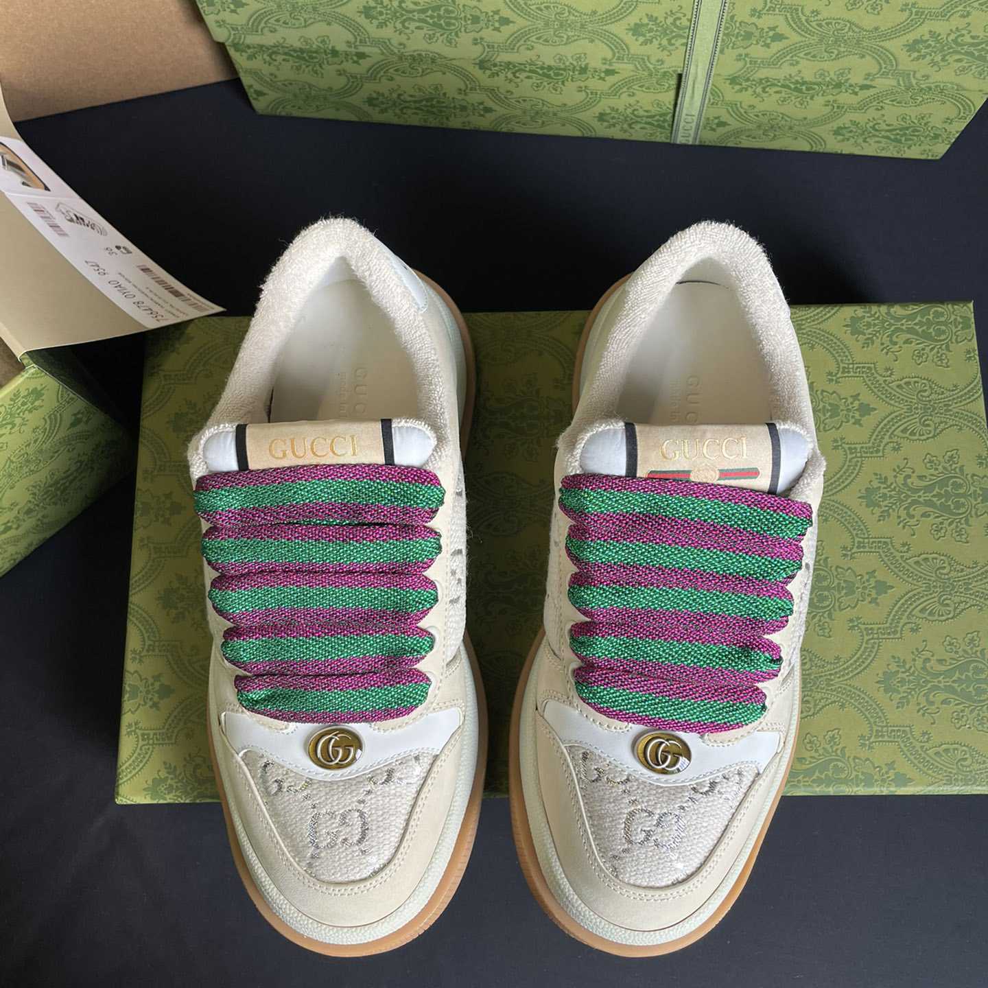 Gucci Women's Screener Sneaker - PerfectKickZ