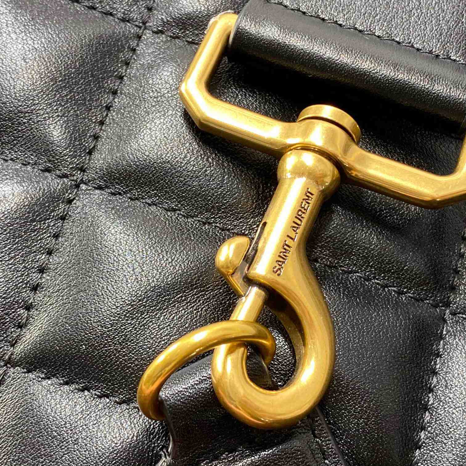 Saint Laurent ES Giant Travel Bag In Quilted Leather - PerfectKickZ