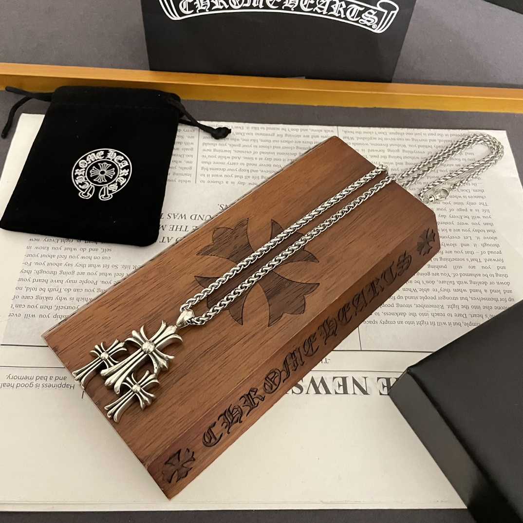 Chrome Heart Necklace   - PerfectKickZ