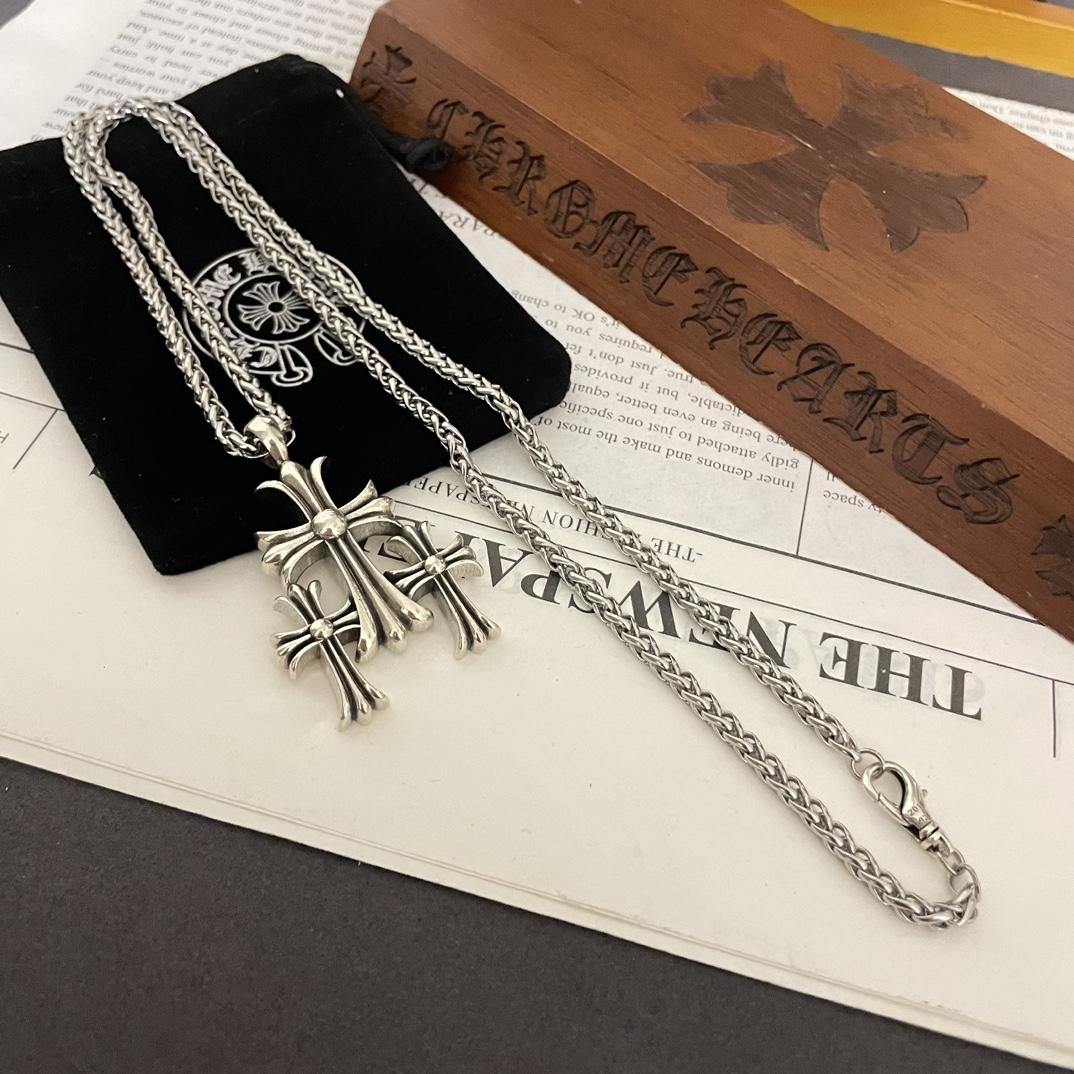Chrome Heart Necklace   - PerfectKickZ
