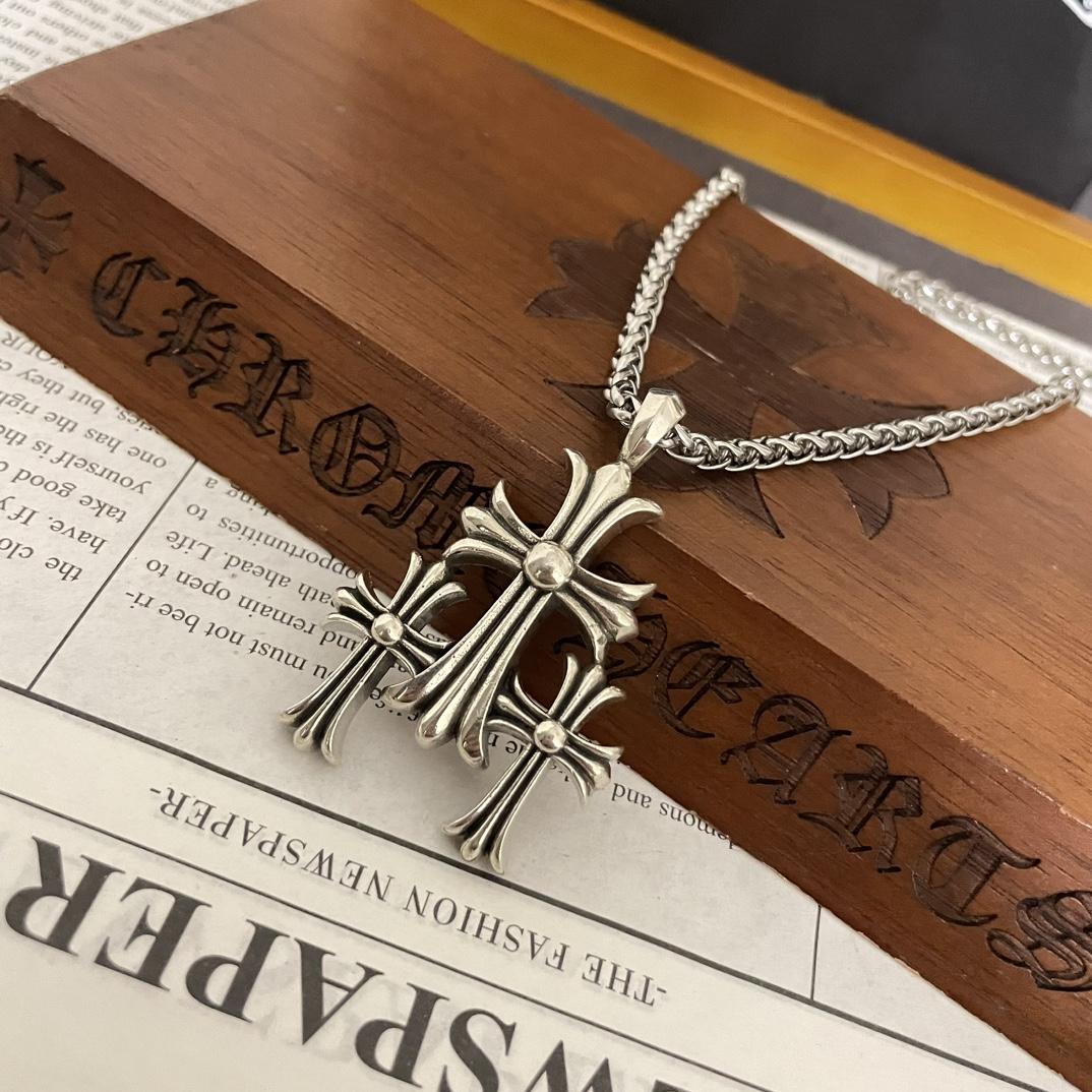 Chrome Heart Necklace   - PerfectKickZ