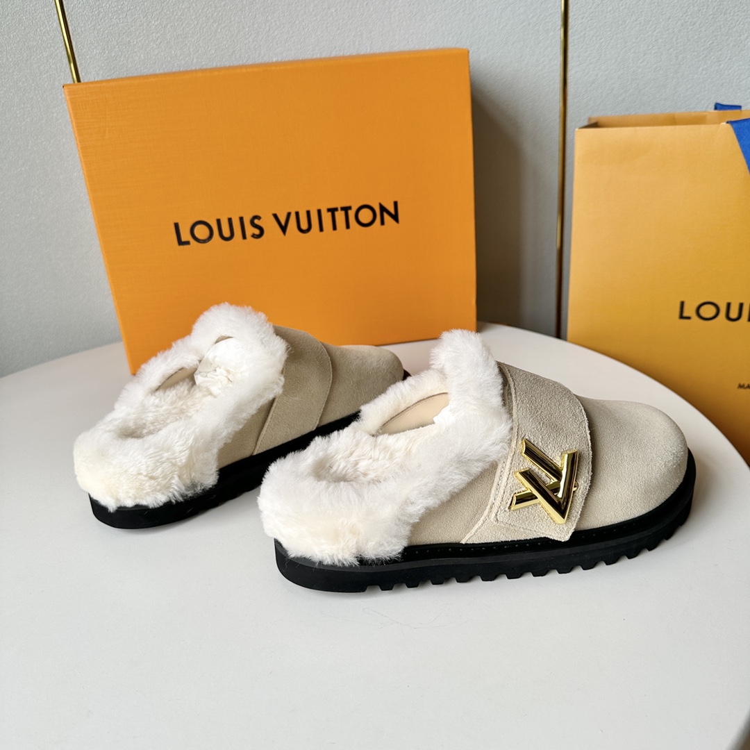 Louis Vuitton LV Cosy Flat Comfort Clog - PerfectKickZ