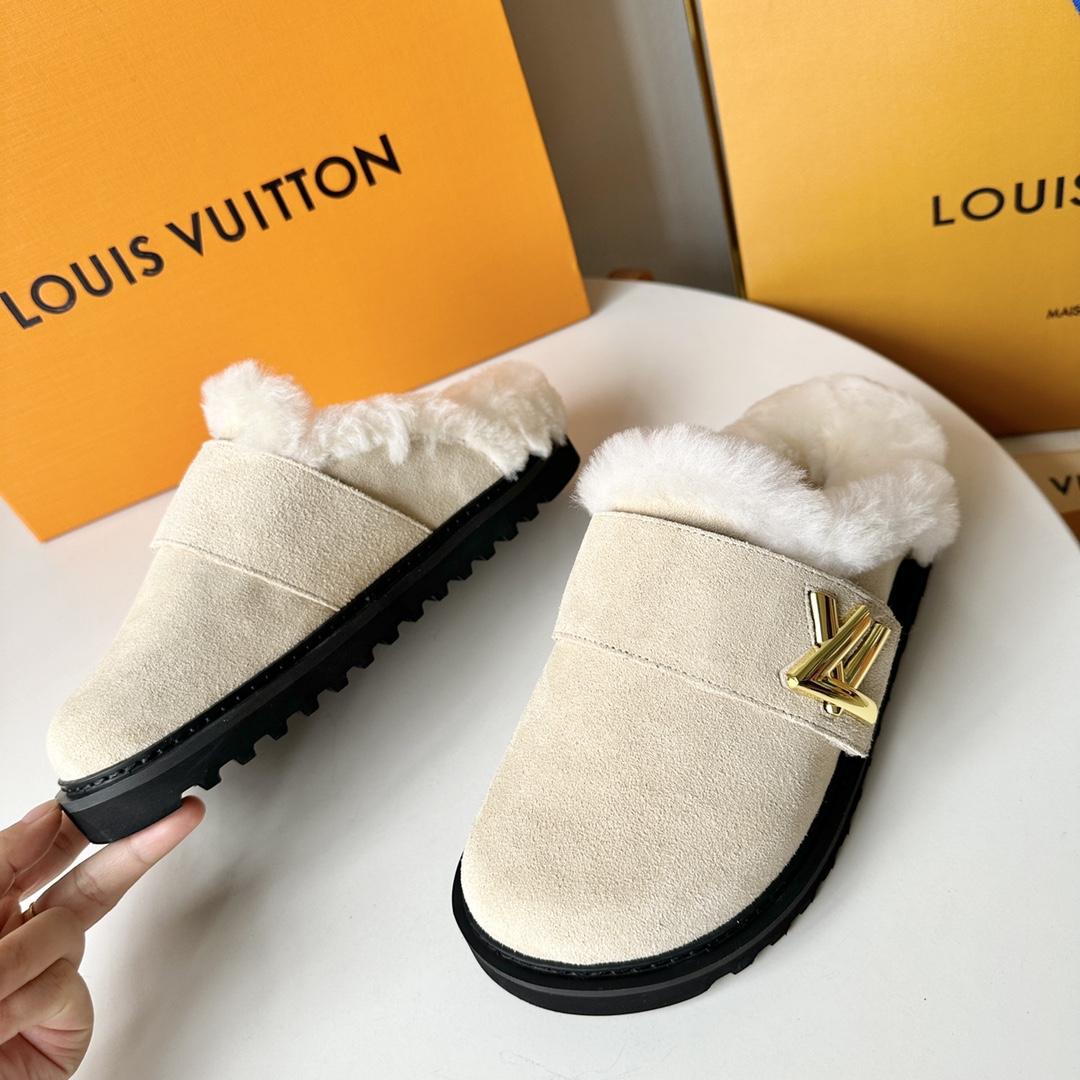 Louis Vuitton LV Cosy Flat Comfort Clog - PerfectKickZ