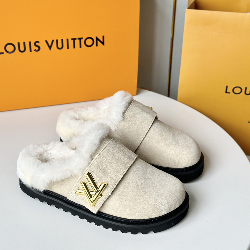 Louis Vuitton LV Cosy Flat Comfort Clog - PerfectKickZ