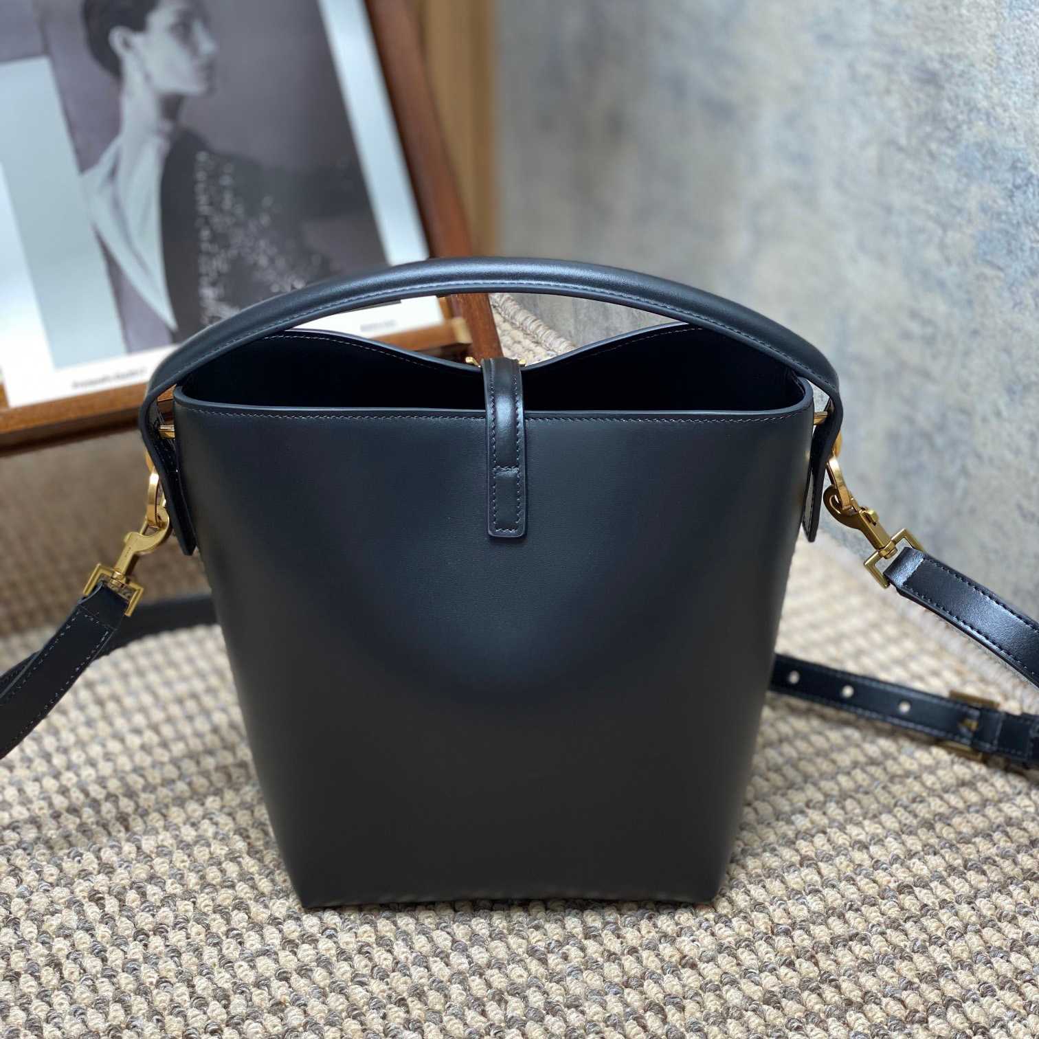 Saint Laurent Le 37 Small In Shiny Leather - PerfectKickZ