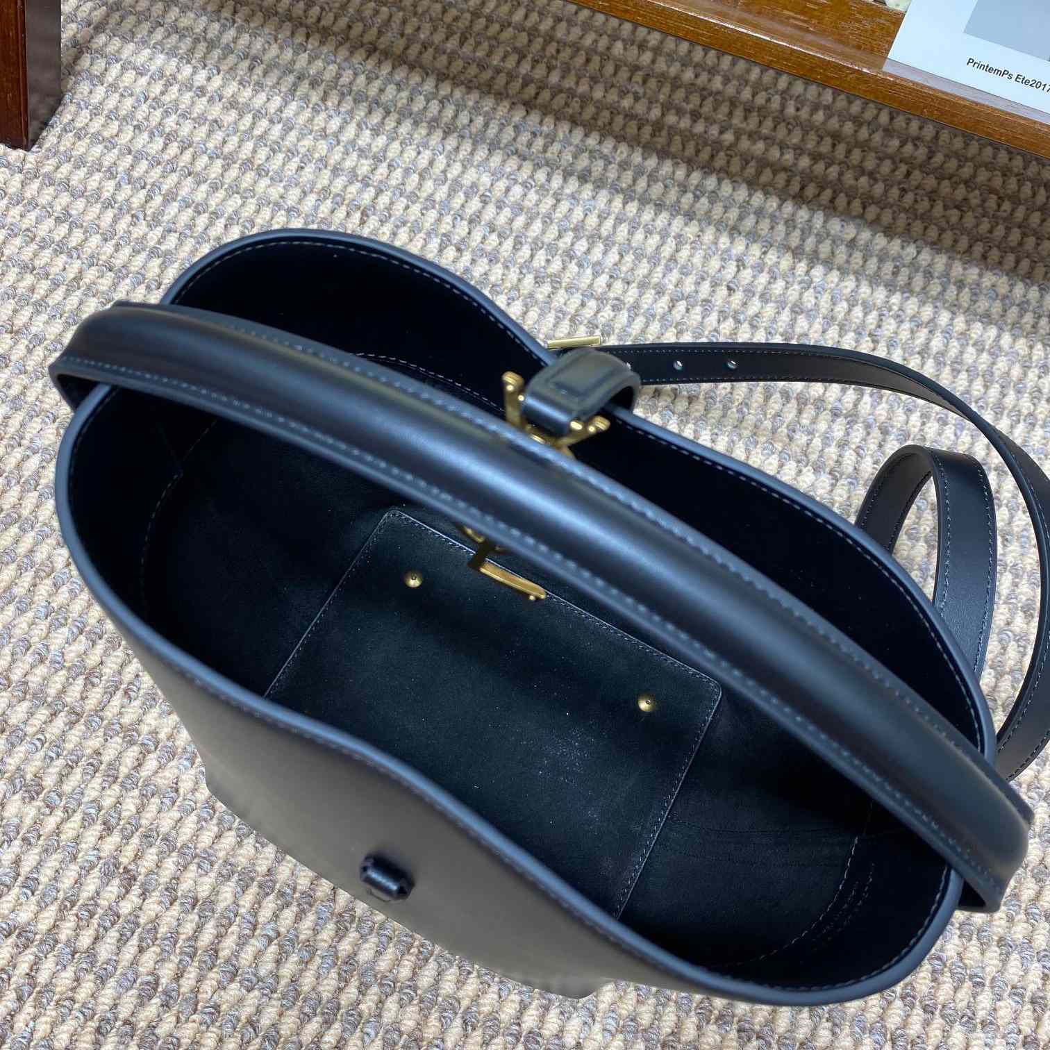 Saint Laurent Le 37 Small In Shiny Leather - PerfectKickZ