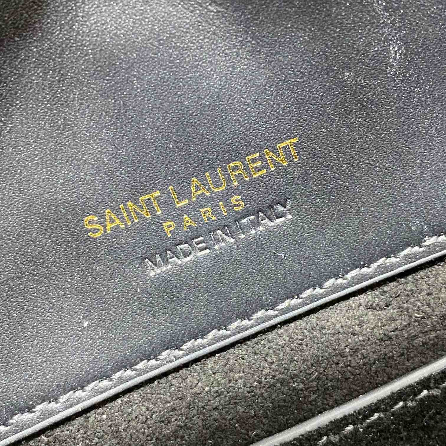 Saint Laurent Le 37 Small In Shiny Leather - PerfectKickZ