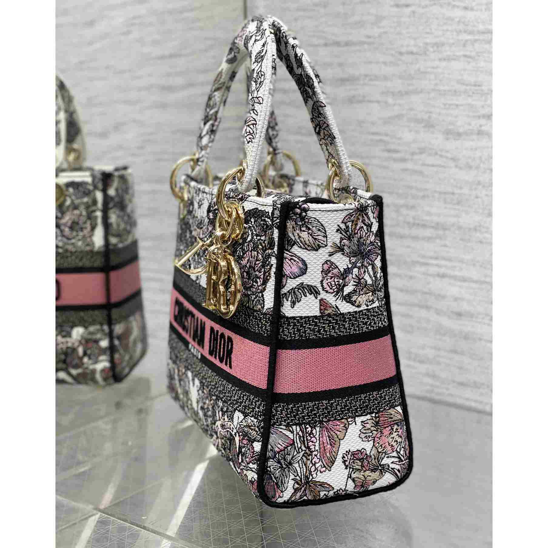 Dior Medium Lady D-lite Bag - PerfectKickZ