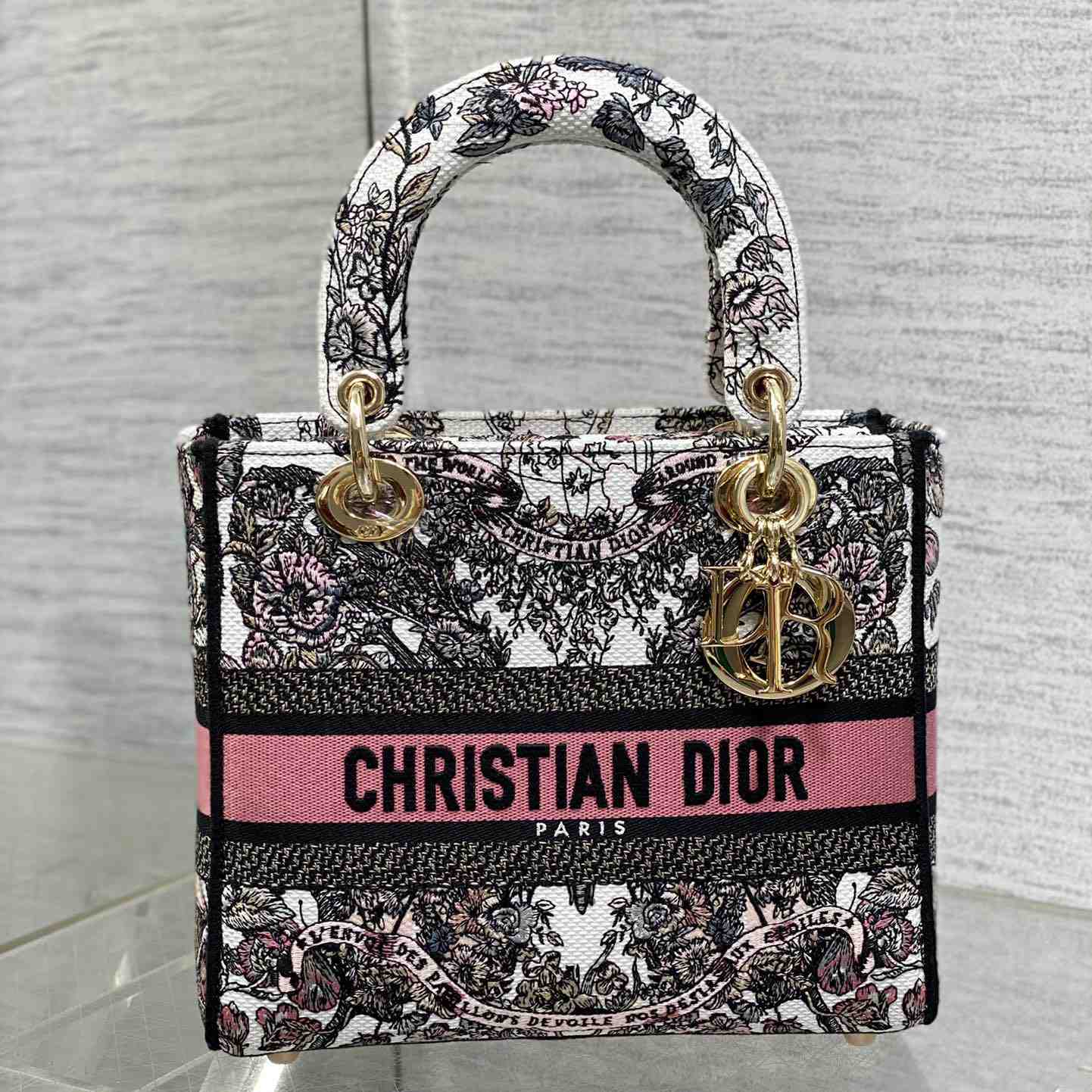 Dior Medium Lady D-lite Bag - PerfectKickZ