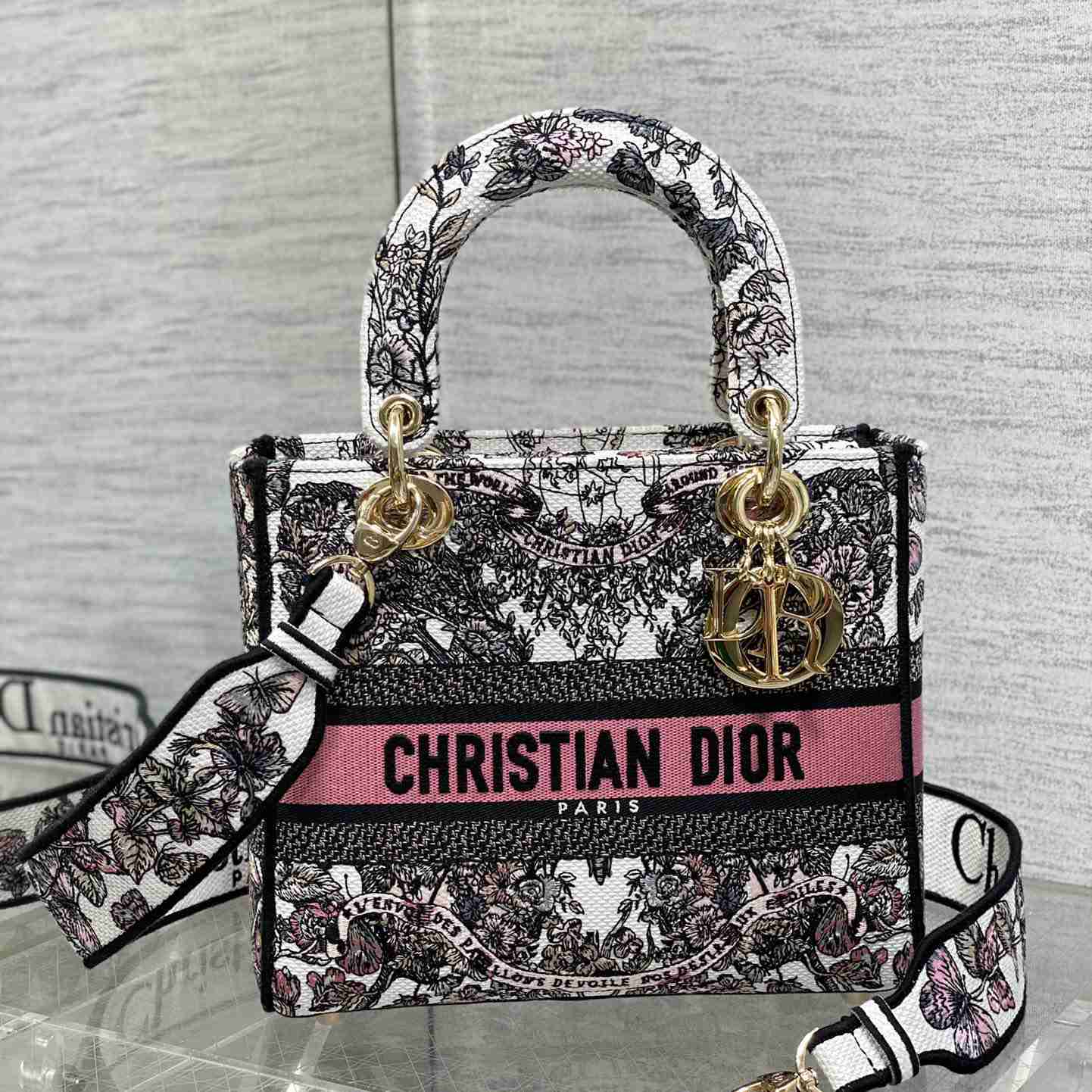 Dior Medium Lady D-lite Bag - PerfectKickZ