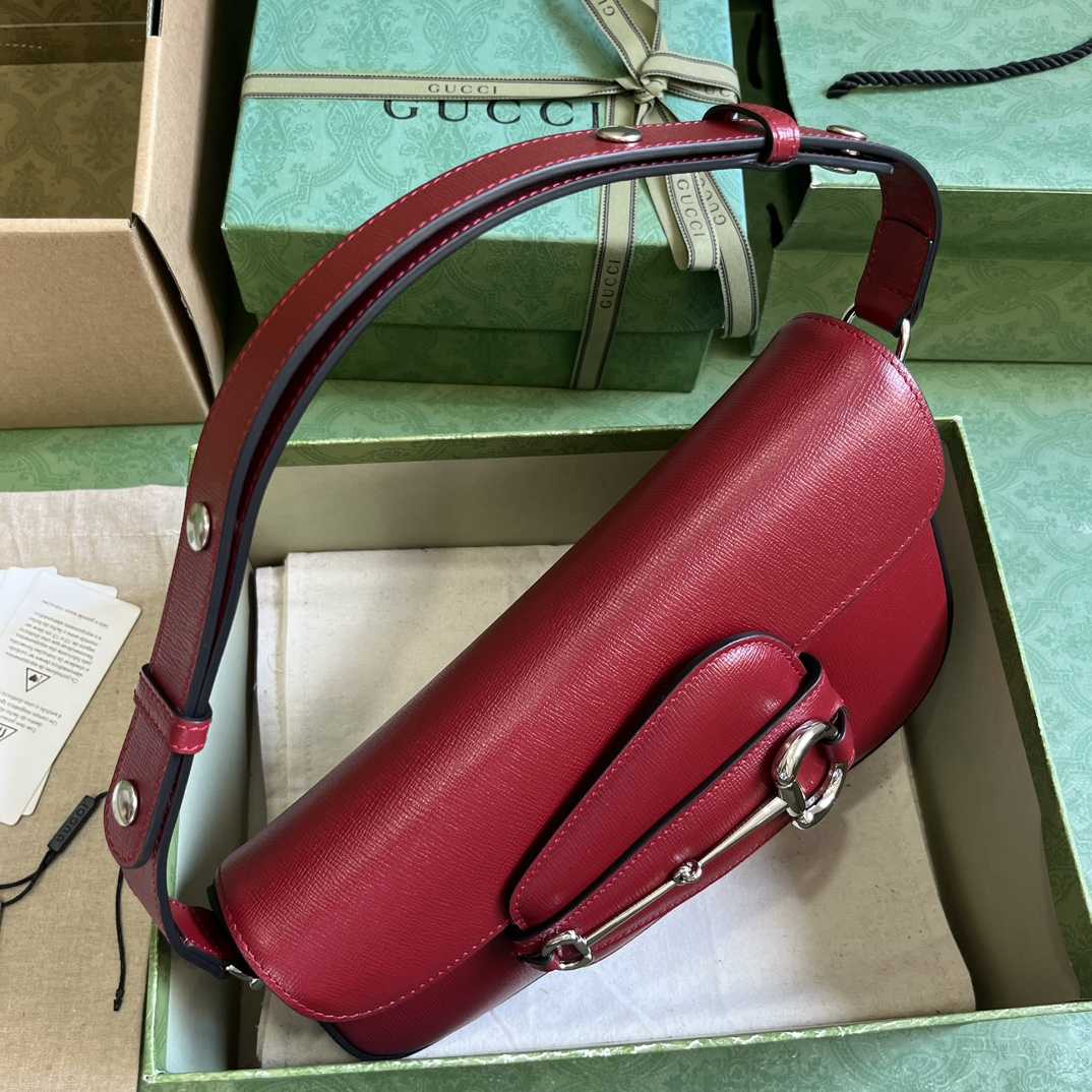 Gucci Horsebit 1955 Small Shoulder Bag - PerfectKickZ