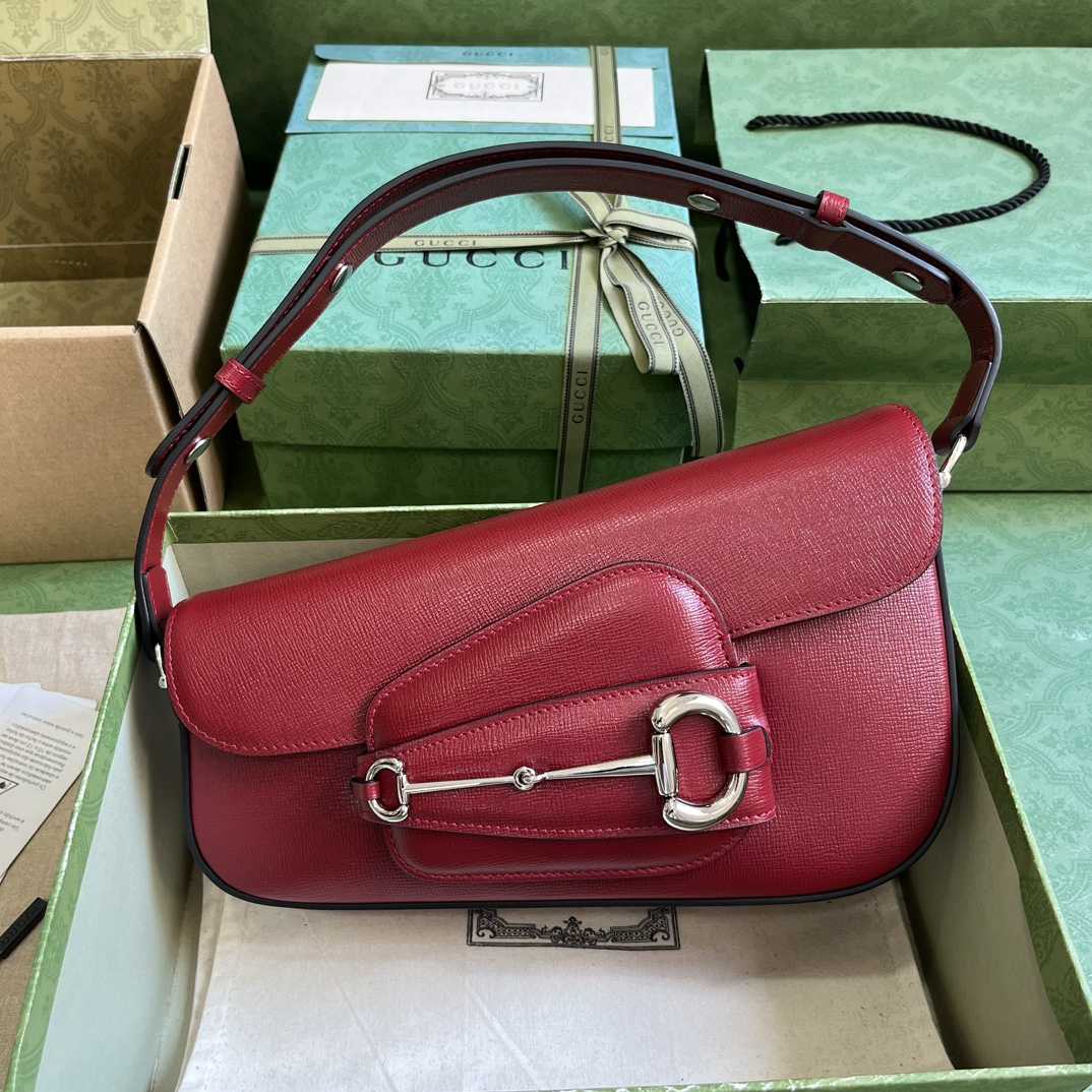 Gucci Horsebit 1955 Small Shoulder Bag - PerfectKickZ