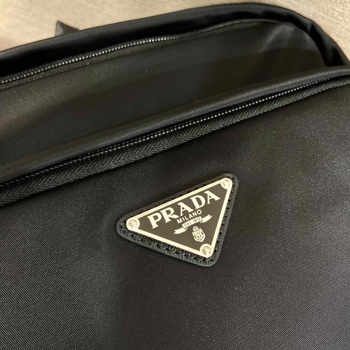 Prada Re-Nylon And Saffiano Leather Backpack - PerfectKickZ