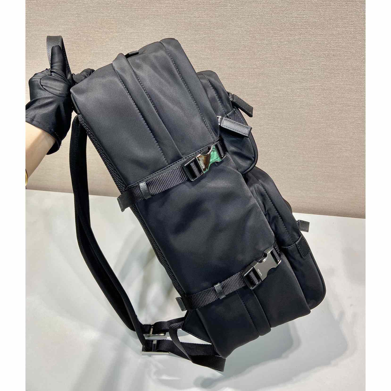 Prada Re-Nylon And Saffiano Leather Backpack - 