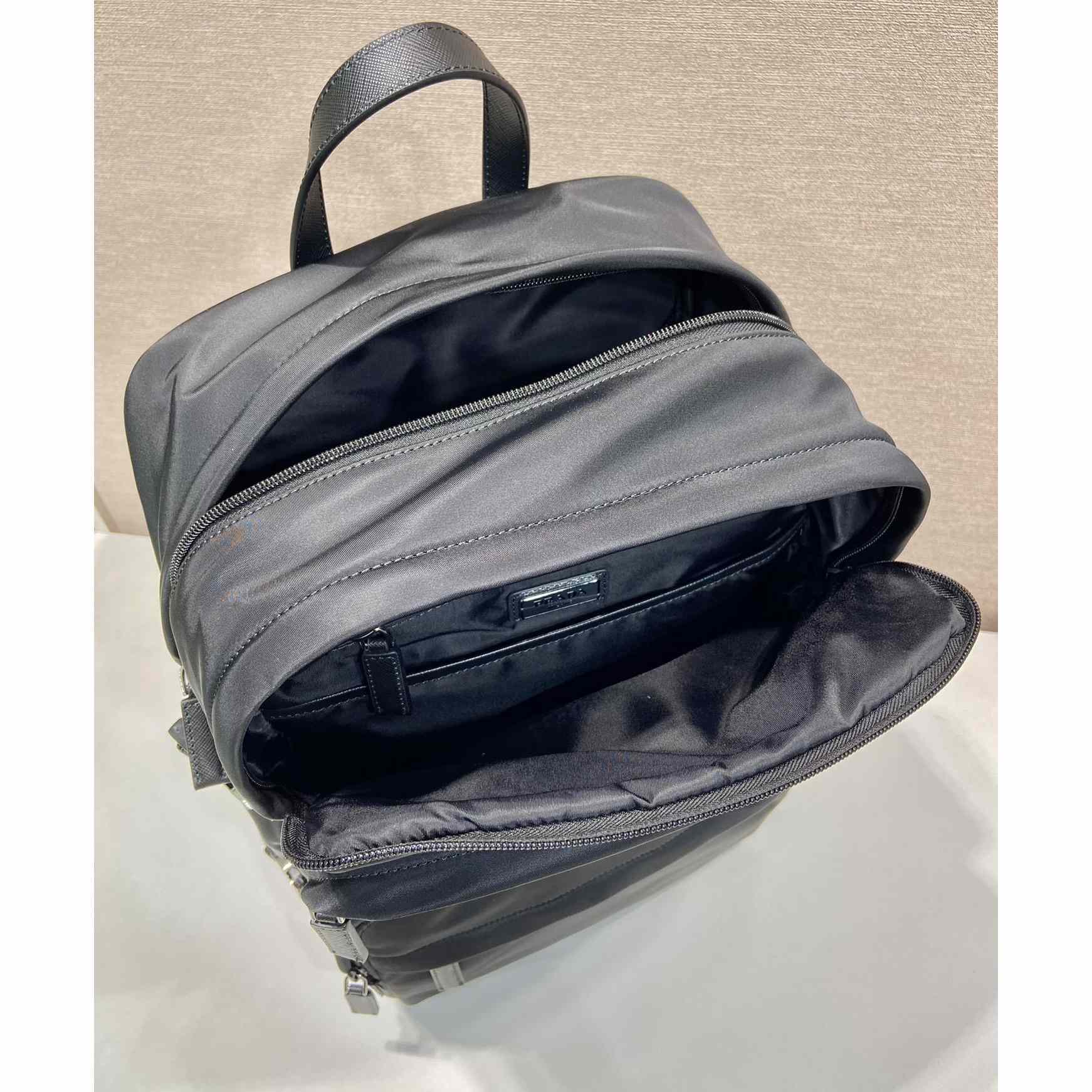 Prada Re-Nylon And Saffiano Leather Backpack - 