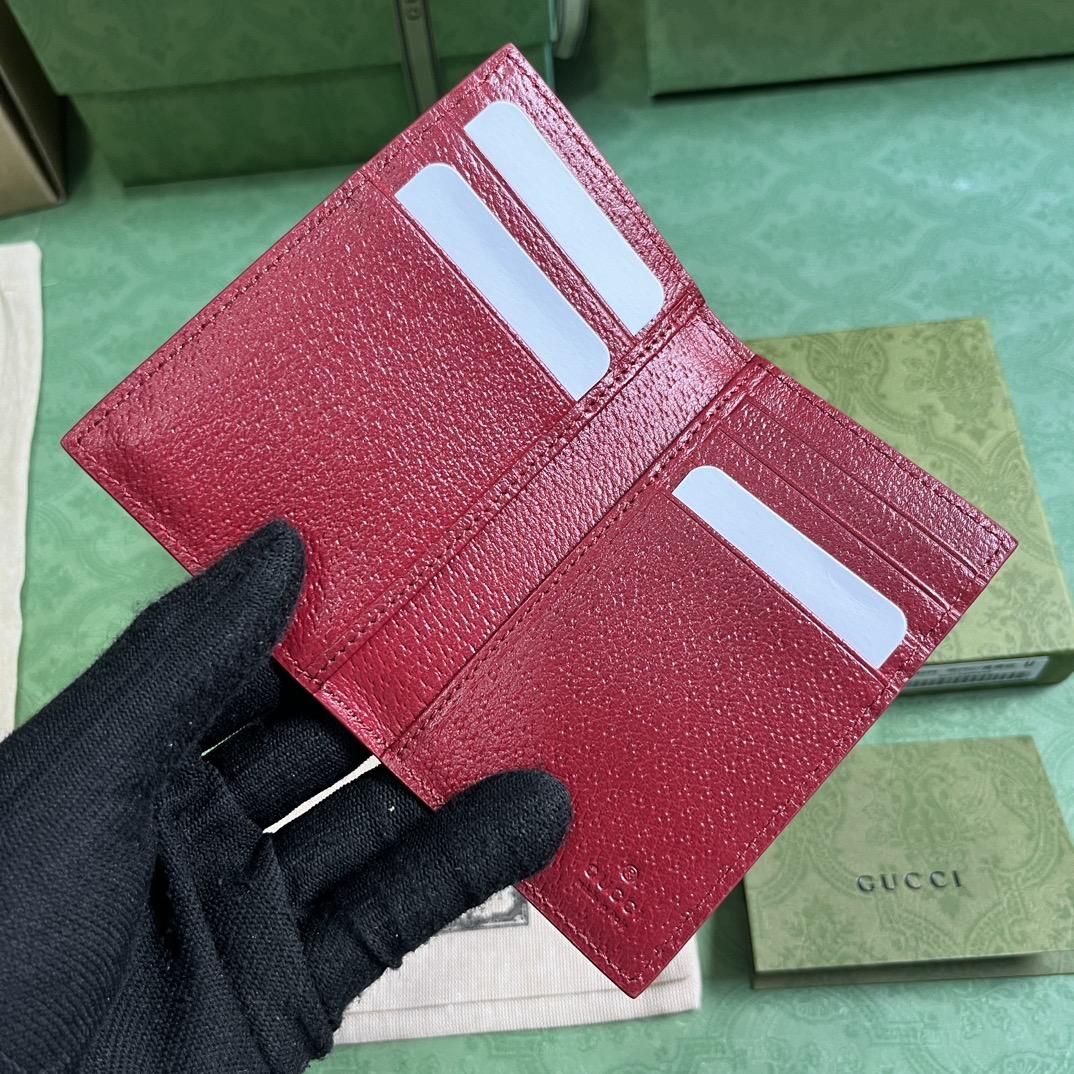 Gucci Long Card Case With GG Detail - PerfectKickZ