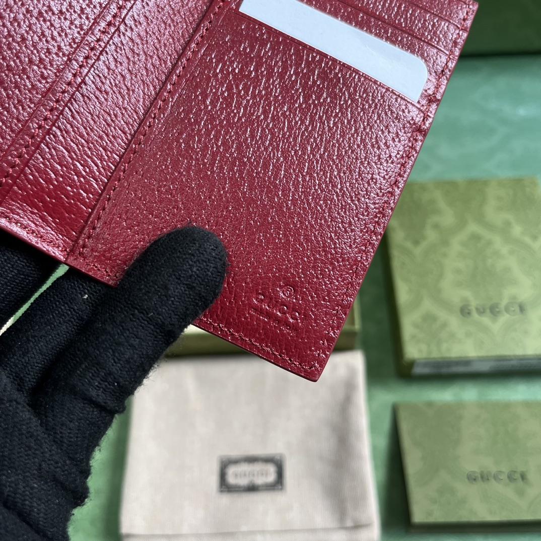 Gucci Long Card Case With GG Detail - PerfectKickZ