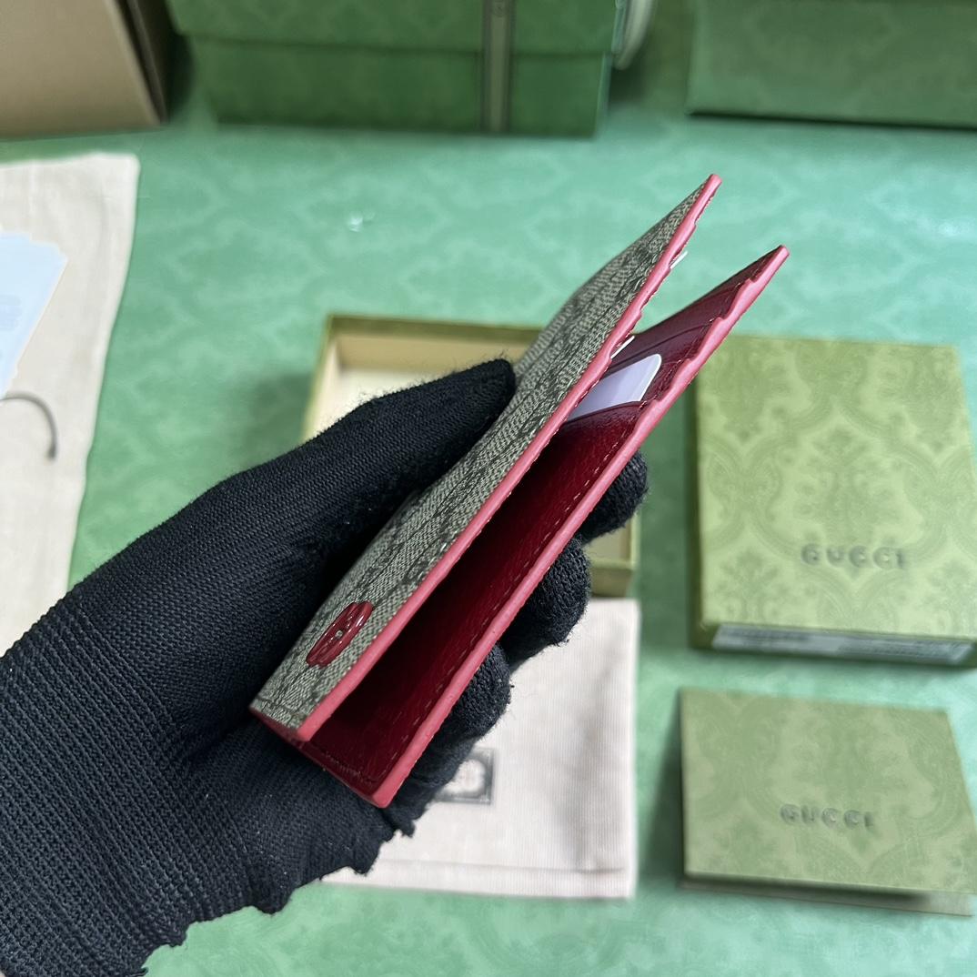 Gucci Long Card Case With GG Detail - PerfectKickZ
