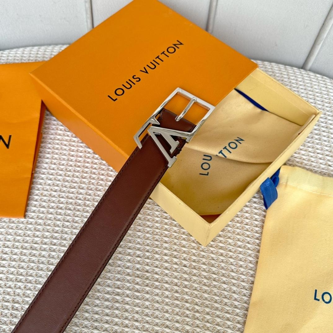 Louis Vuitton LV Skyline 35mm Belt - PerfectKickZ