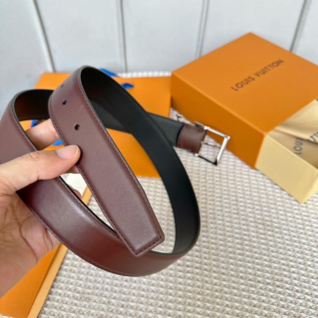 Louis Vuitton LV Skyline 35mm Belt - PerfectKickZ