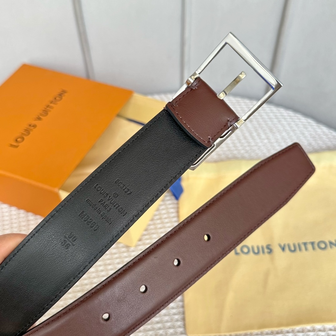 Louis Vuitton LV Skyline 35mm Belt - PerfectKickZ