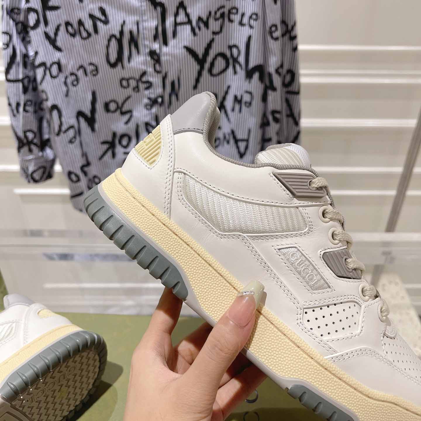 Gucci Distressed Effect Sneaker - PerfectKickZ