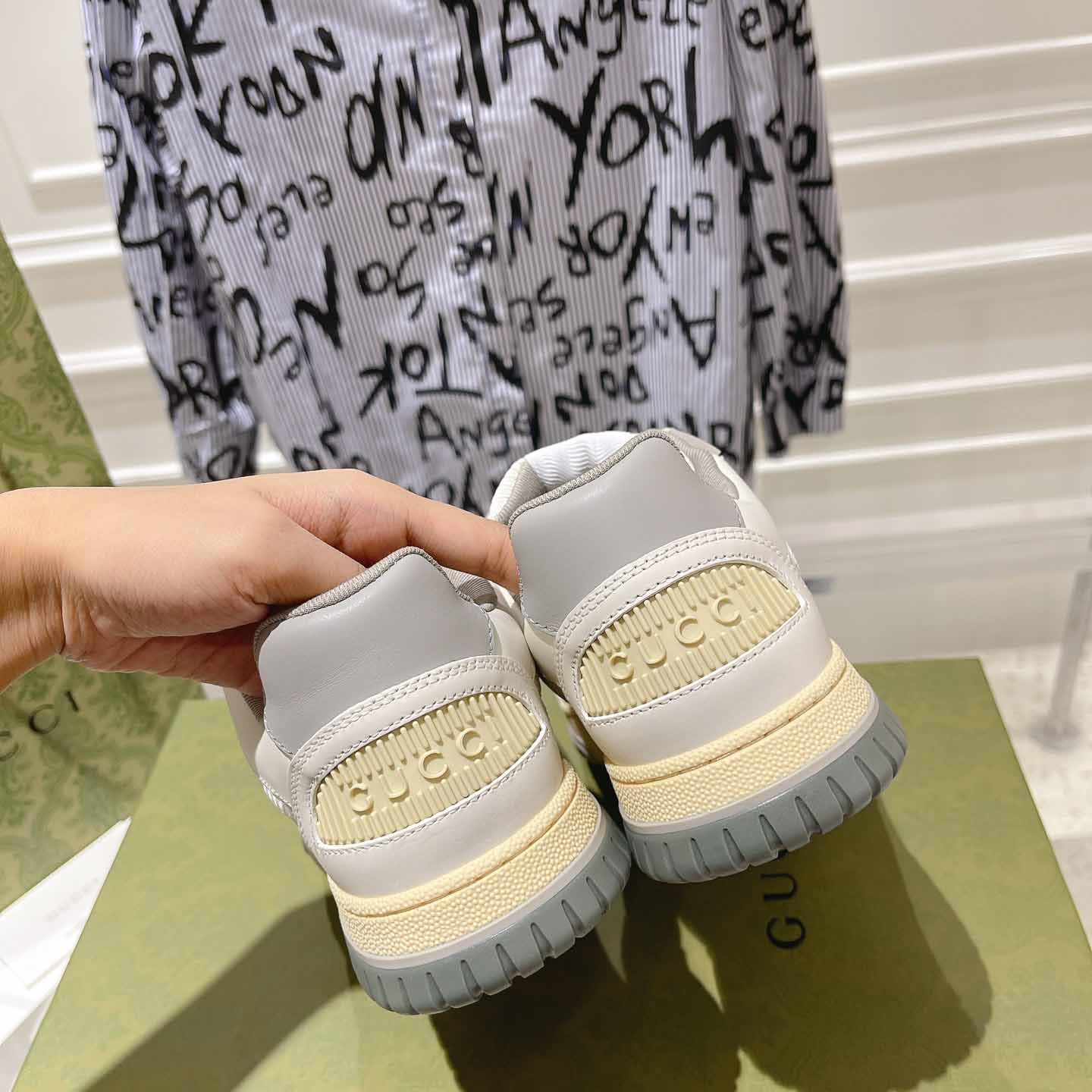 Gucci Distressed Effect Sneaker - PerfectKickZ
