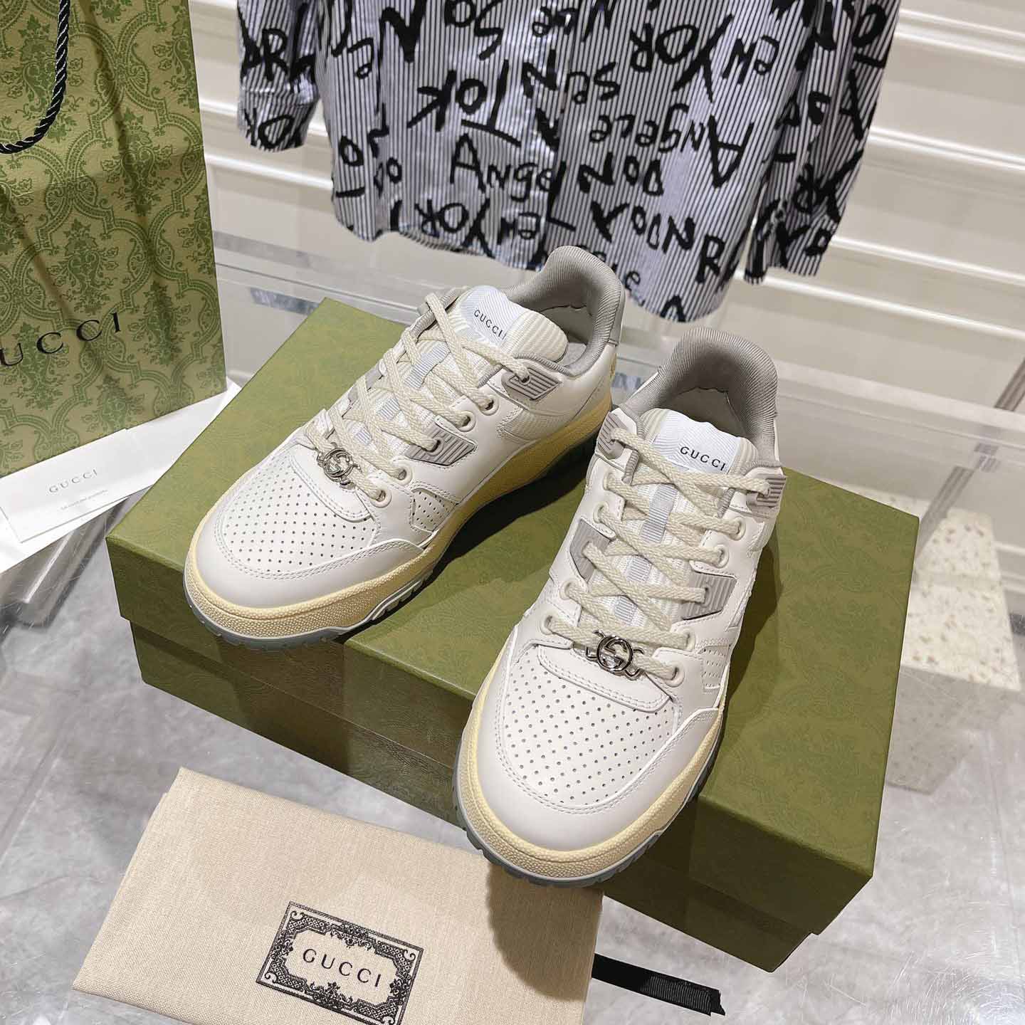 Gucci Distressed Effect Sneaker - PerfectKickZ