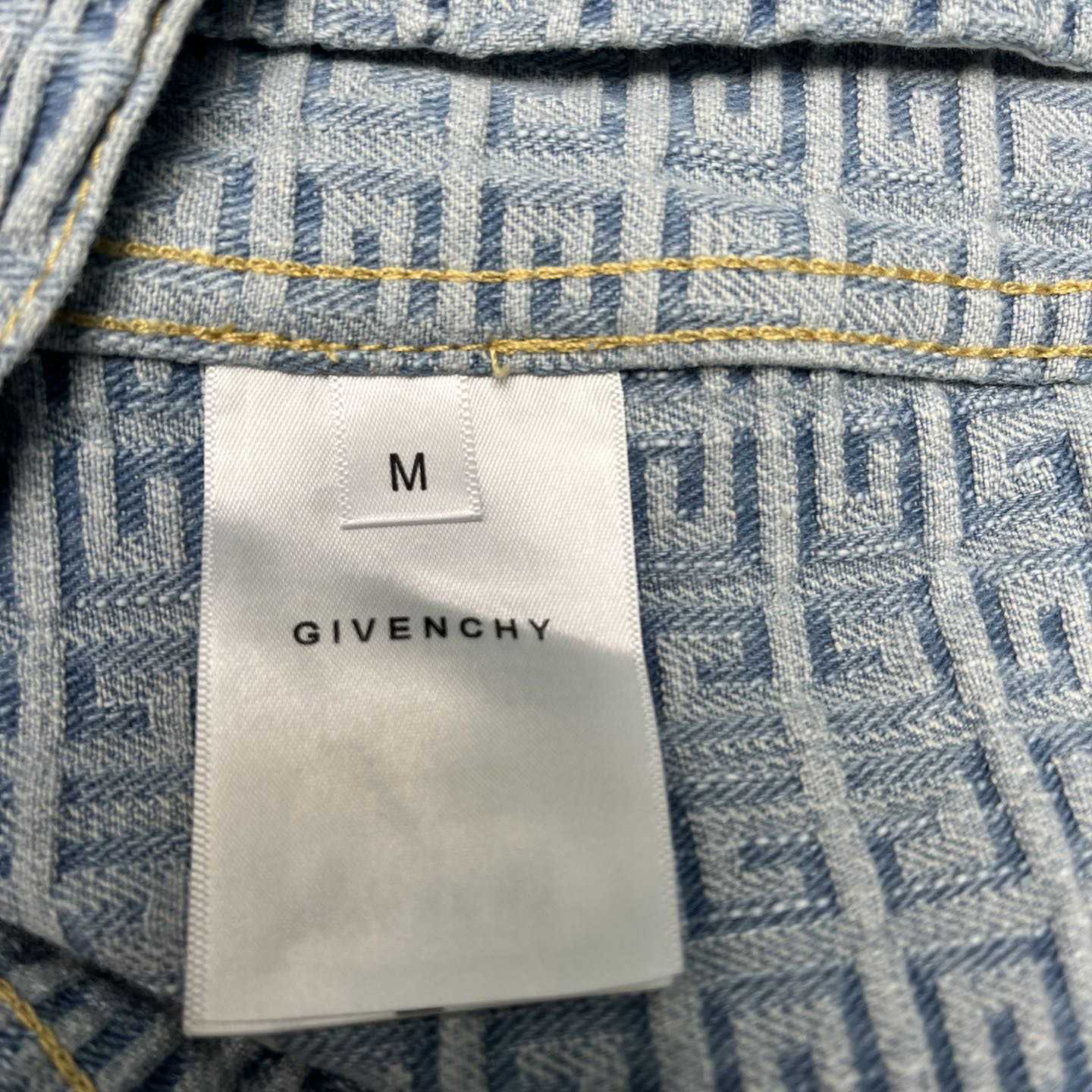 Givenchy 4G Denim Oversized Sleeveless Jacket - PerfectKickZ