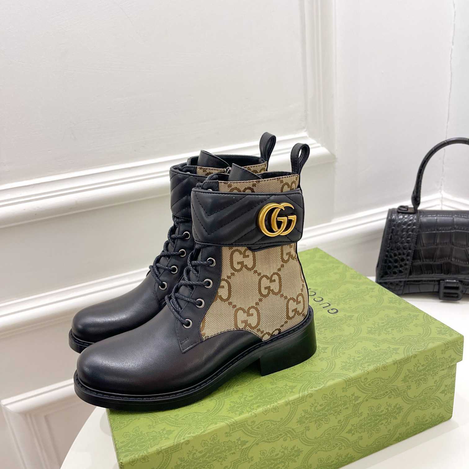 Gucci Women's Ankle Boot With Double G - PerfectKickZ