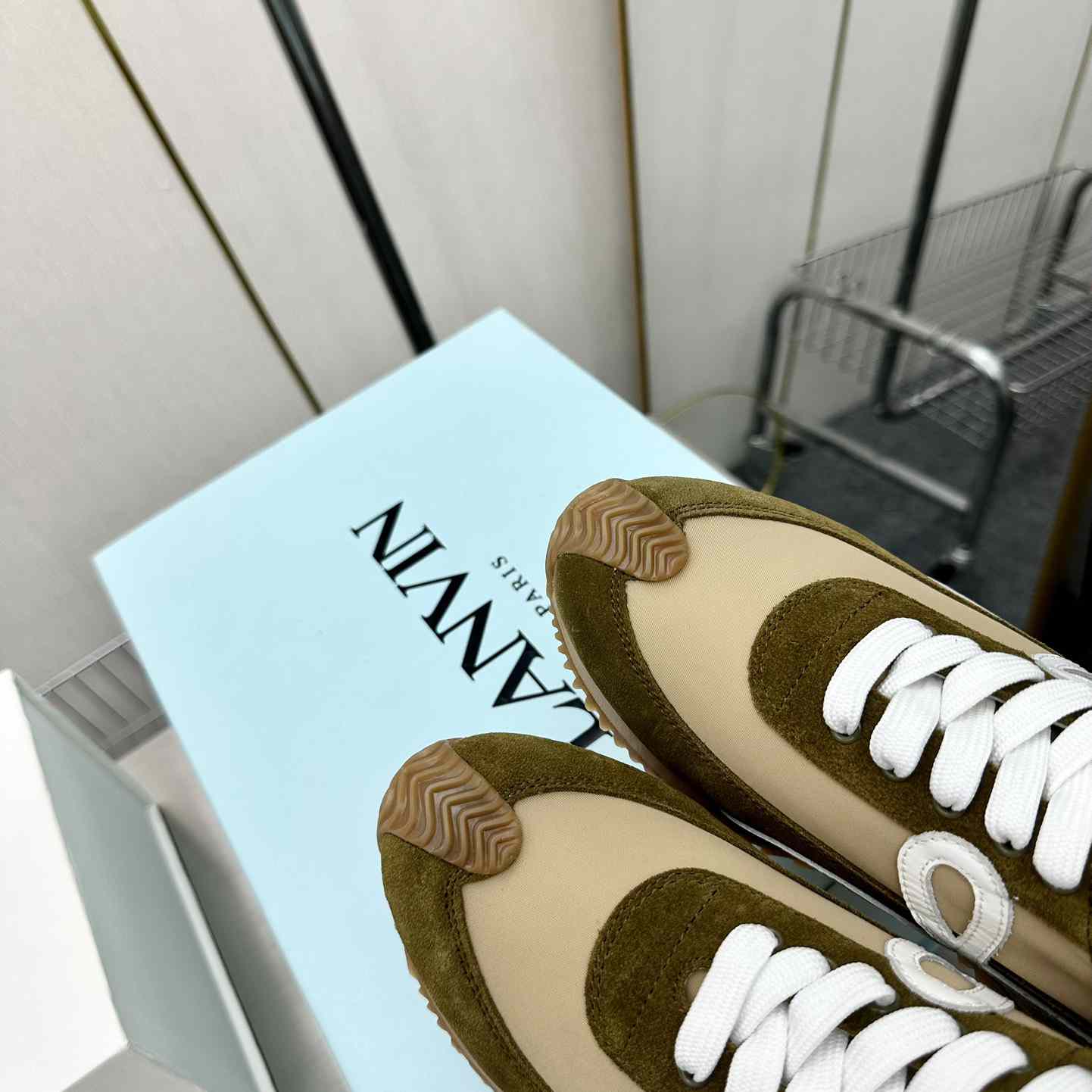 Loewe Flow Runner In Nylon And Suede - PerfectKickZ