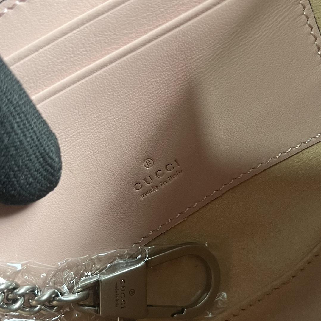 Gucci GG Marmont Matelasse Chain Mini Bag (20x 14.5x 4cm) - PerfectKickZ