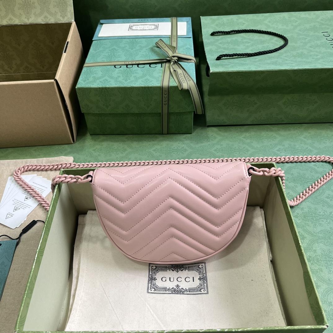 Gucci GG Marmont Matelasse Chain Mini Bag (20x 14.5x 4cm) - PerfectKickZ