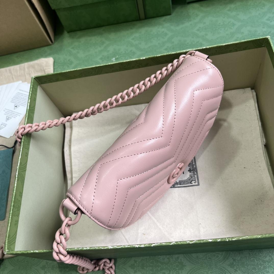 Gucci GG Marmont Matelasse Chain Mini Bag (20x 14.5x 4cm) - PerfectKickZ