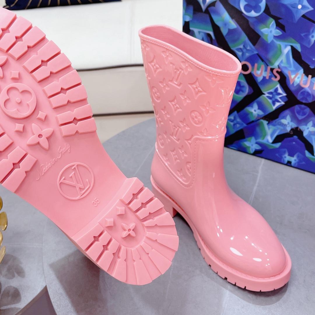 Louis Vuitton Drops Flat Half Boot - PerfectKickZ
