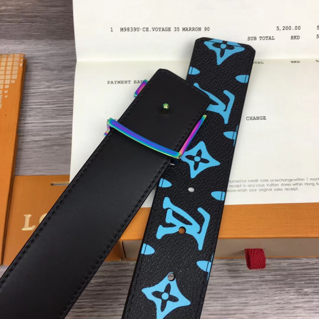 Louis Vuitton LV Shape Reversible Belt  - PerfectKickZ