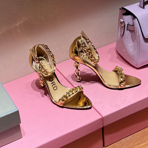 Tom Ford 105mm Leather Sandals - PerfectKickZ
