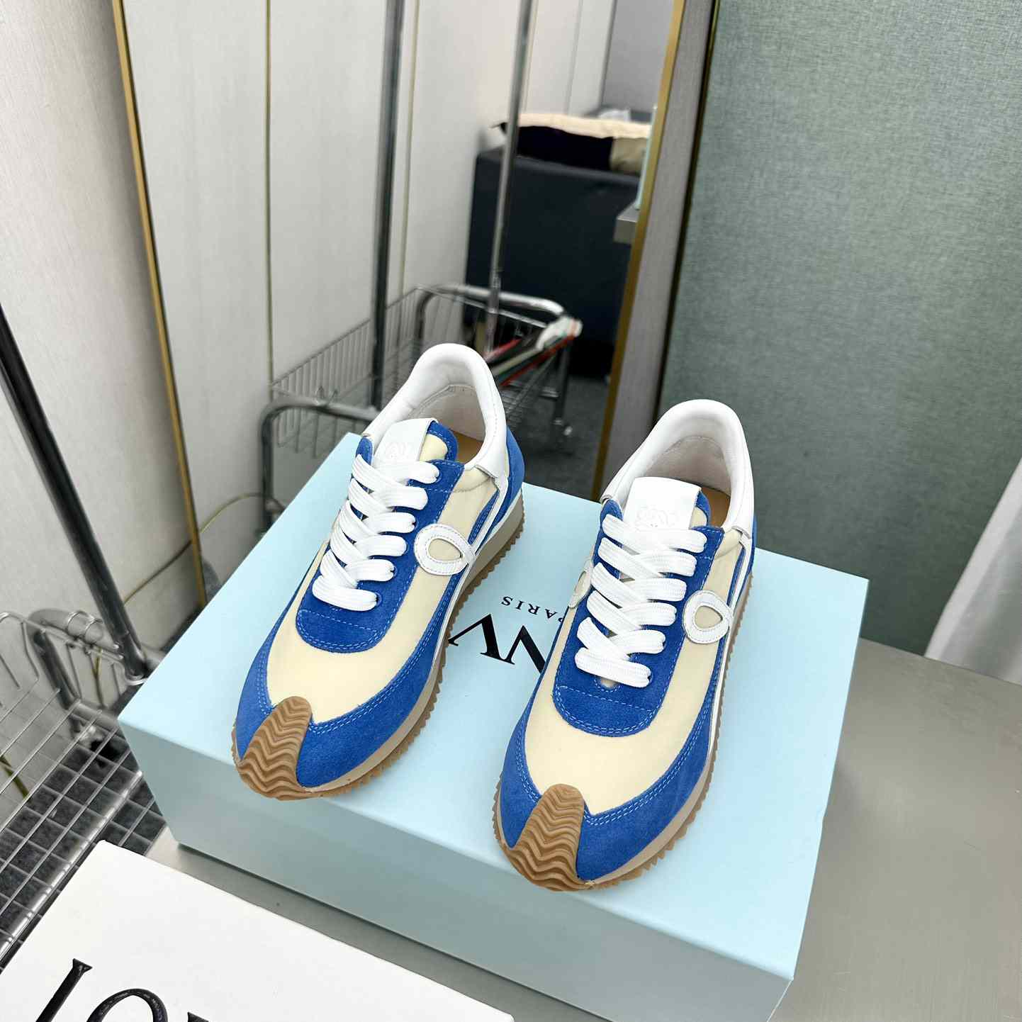 Loewe Flow Runner In Nylon And Suede - PerfectKickZ