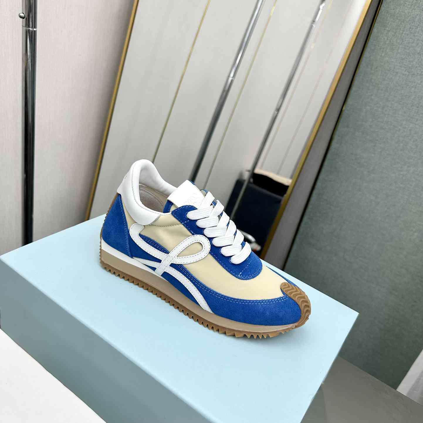 Loewe Flow Runner In Nylon And Suede - PerfectKickZ